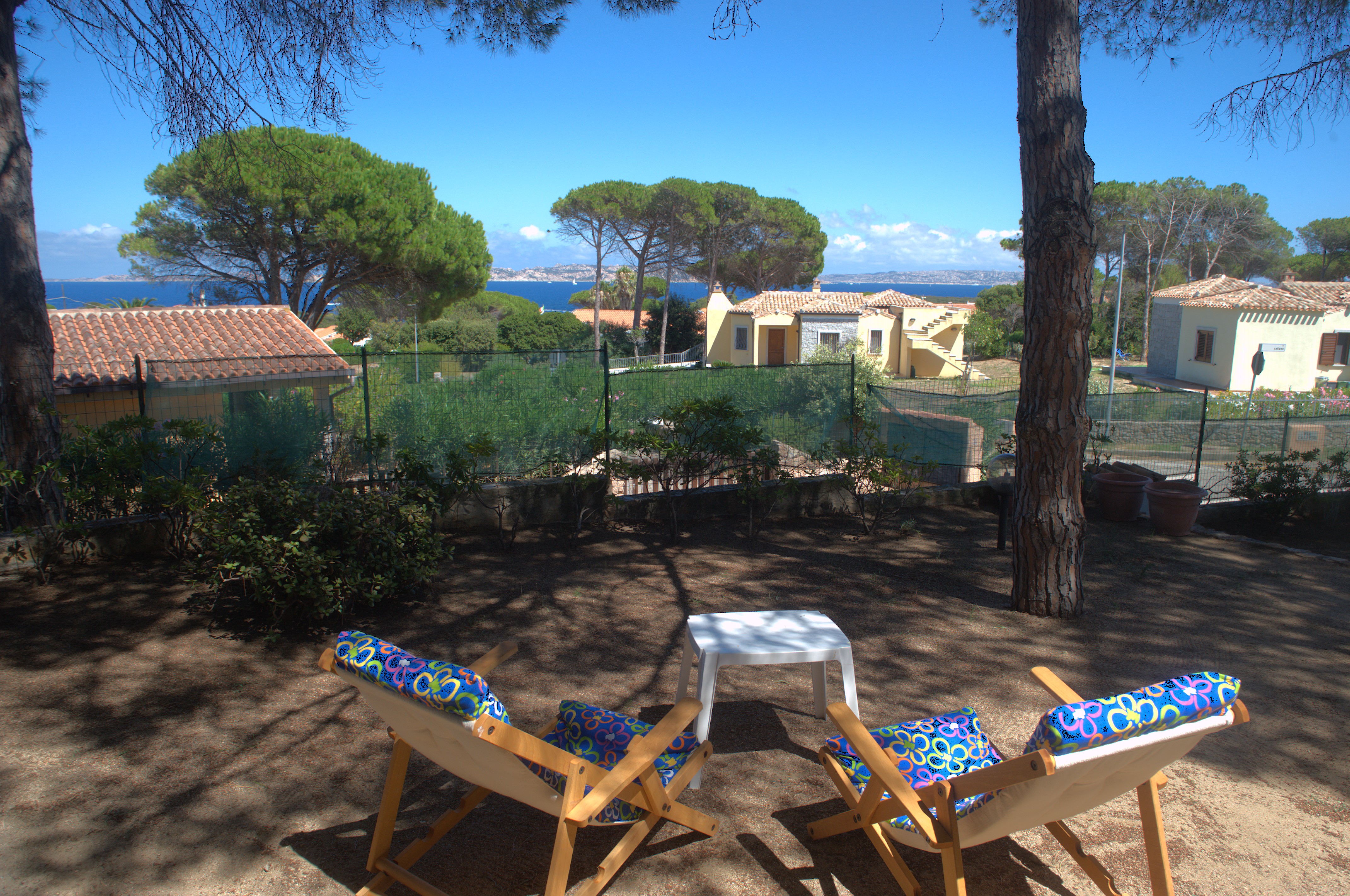 Vista dal giardino